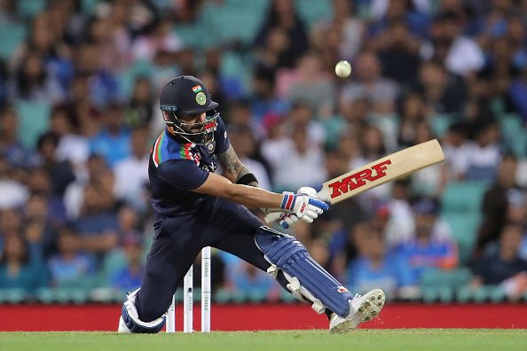 Kohli pulls off a brilliant scoop shot | Getty