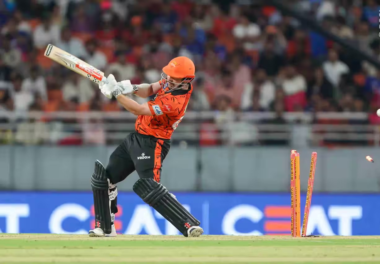 Travis Head was bowled in RR v SRH Eliminator | BCCI-IPL