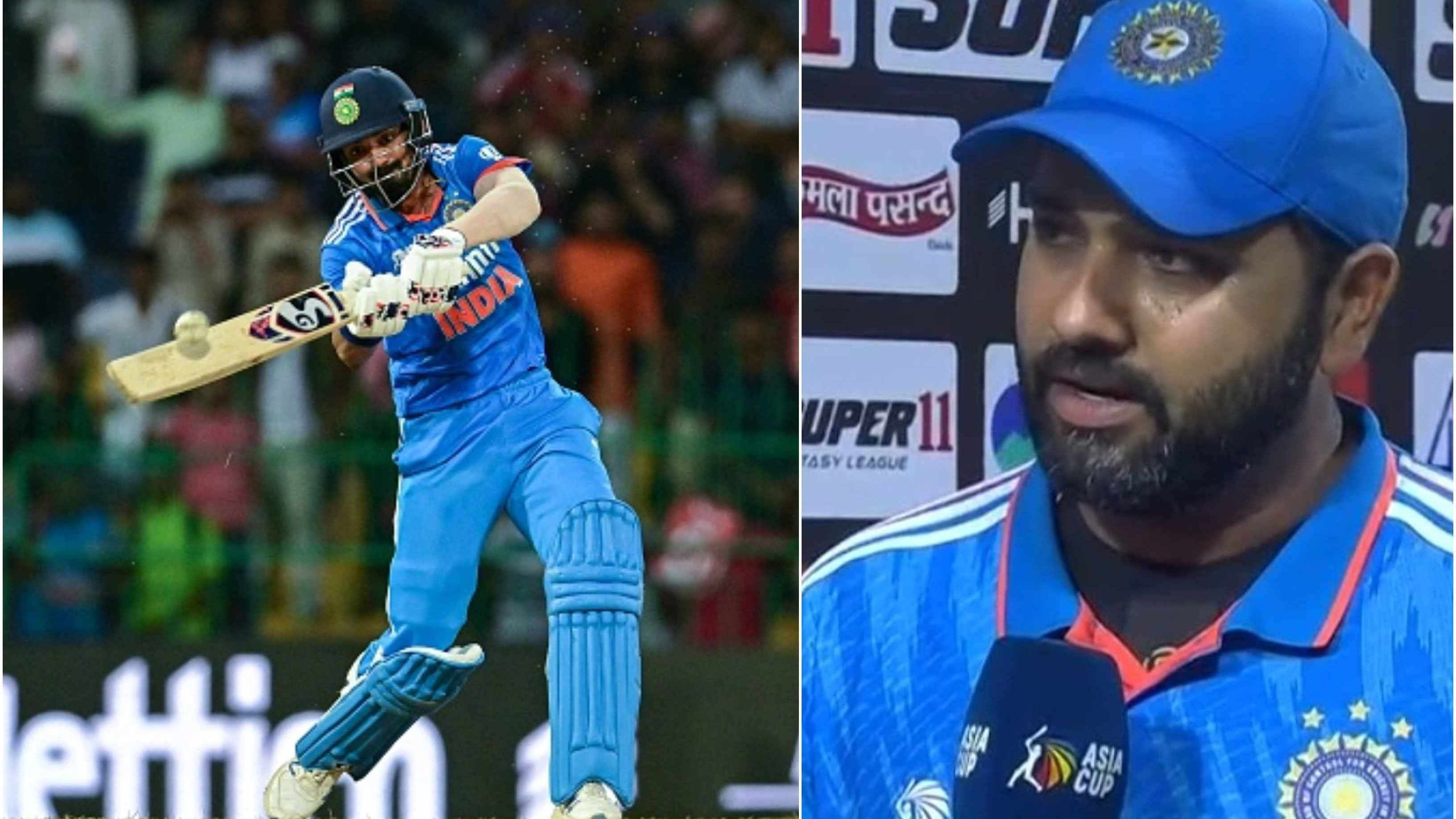 Asia Cup 2023: “We told him to get ready 5 minutes before toss,” Rohit Sharma hails KL Rahul’s performance vs Pakistan