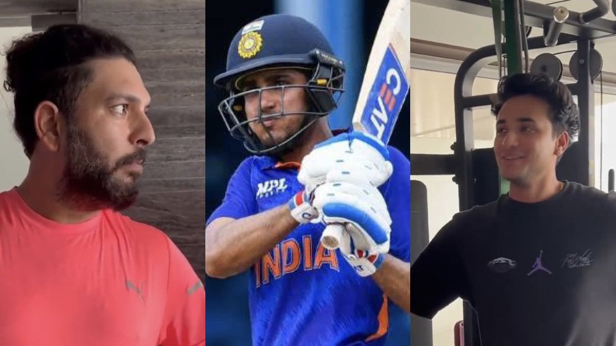WI v IND 2022: WATCH - Yuvraj Singh, Abhishek Sharma congratulate Shubman Gill for his heroics in ODI series