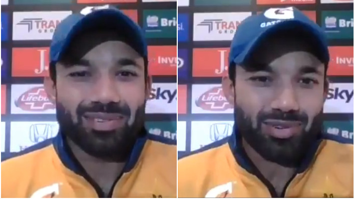 PAK v SA 2021: WATCH - Mohammad Rizwan funnily mispronounces Anrich Nortje and George Linde's names