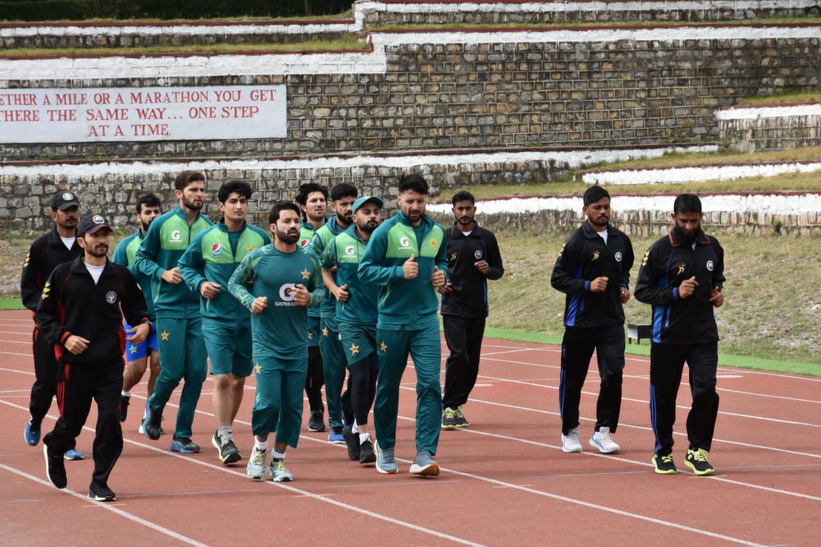 29 players are being trained for fitness and endurance under Pakistan army intstructors | X