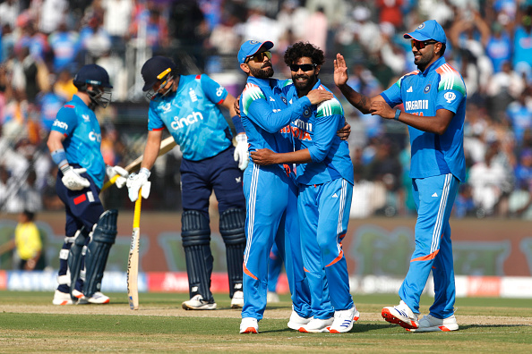 Visuals from the India versus England second ODI | Getty