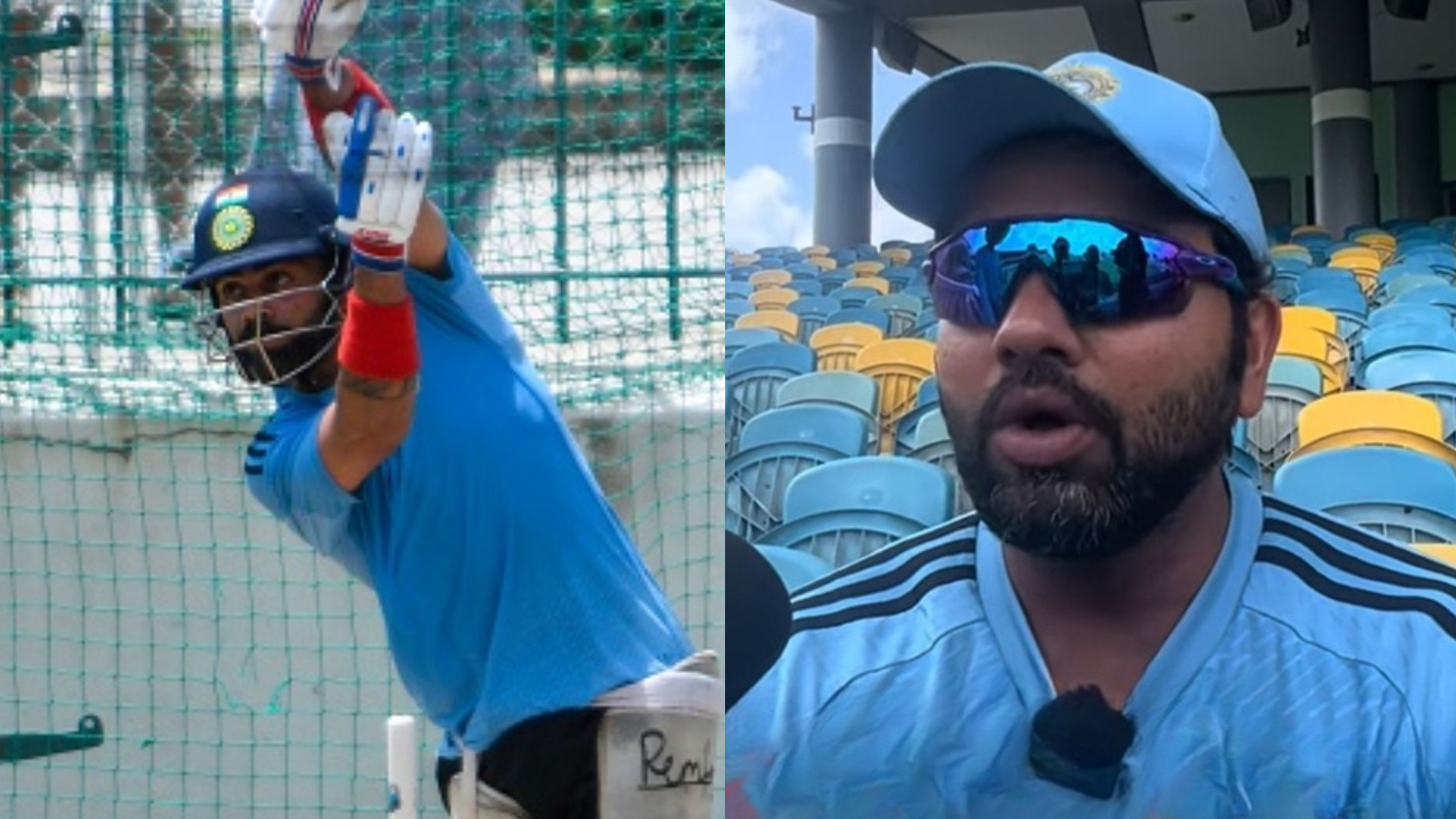 WI v IND 2023: Players ignore ‘outside noise’ - Rohit Sharma irked when asked about Virat Kohli’s overseas Test form