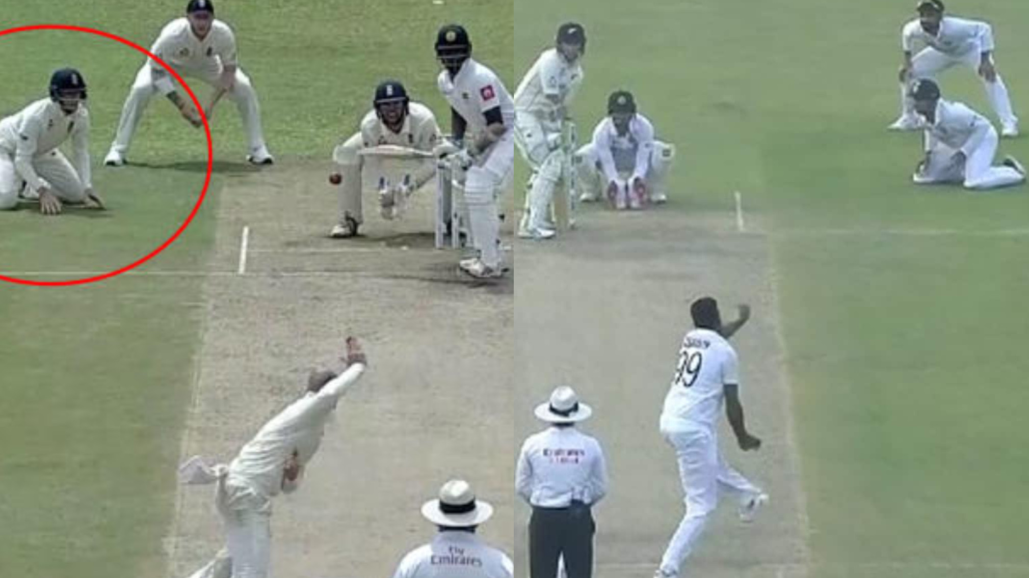 IND v NZ 2021: Mayank Agarwal pulls off a Joe Root by fielding on his knees at second slip