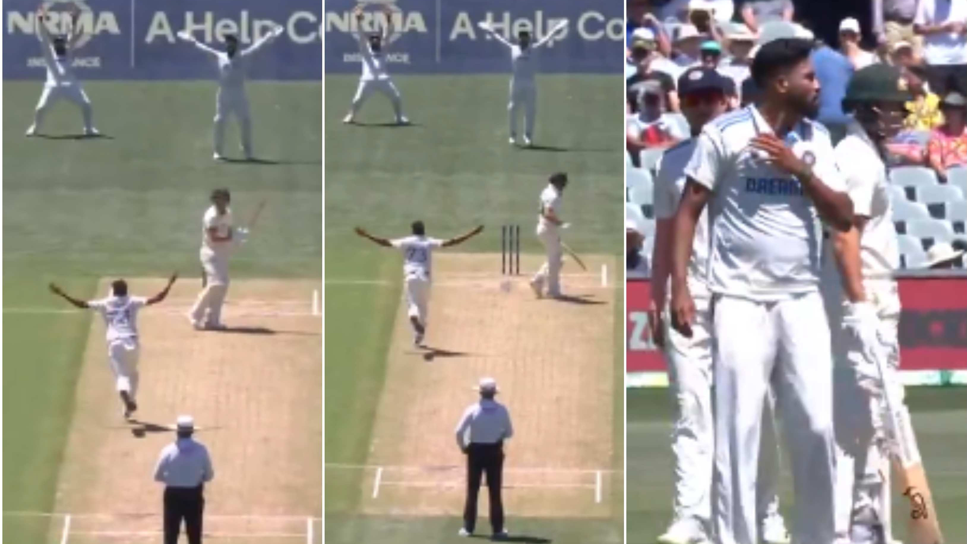 BGT 2024: WATCH – After angry throw, Mohammed Siraj stirs controversy with no-look appeal in Adelaide Test