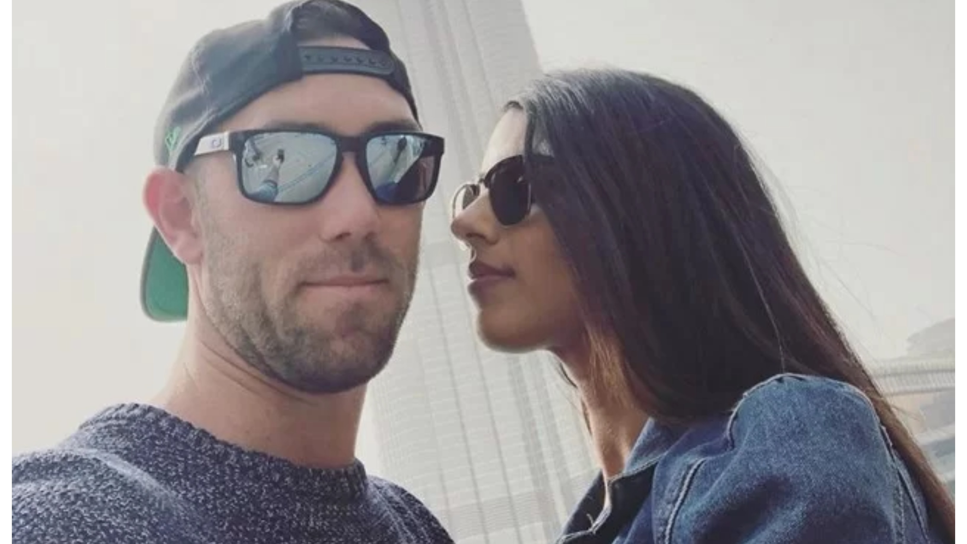 Glenn Maxwell’s fiancee gives befitting reply to a troll for telling her to ditch the cricketer