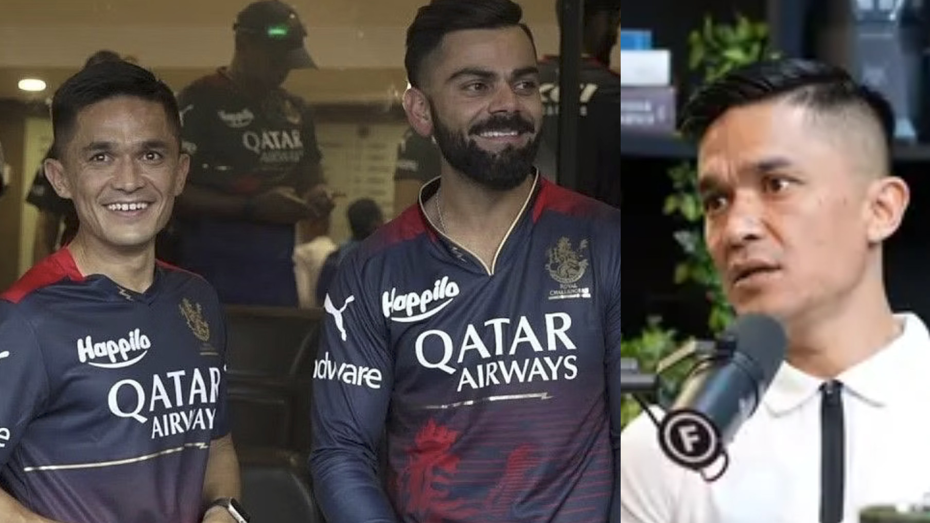 WATCH- “Virat Kohli sends funny memes, I send some”- Sunil Chhetri on what he and India cricket chat about