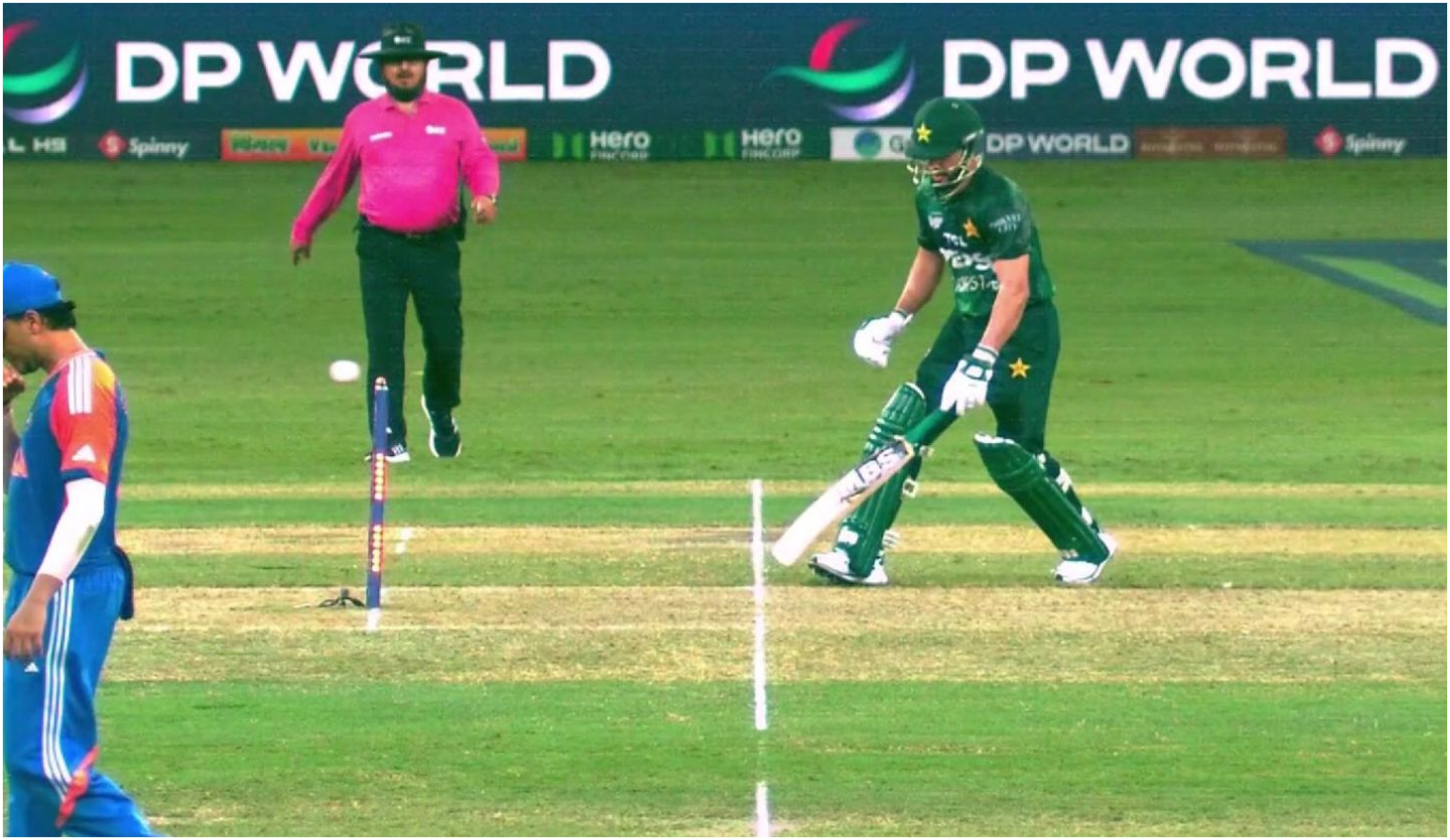 Mohammad Nawaz's run out | X