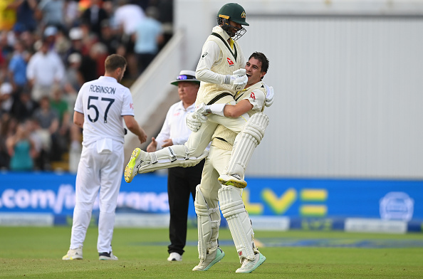 Pat Cummins and Nathan Lyon | Getty