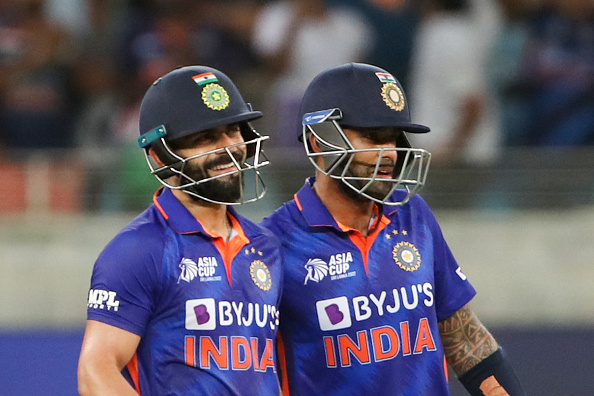 Kohli and Suryakumar added 98* runs for the third wicket | Getty