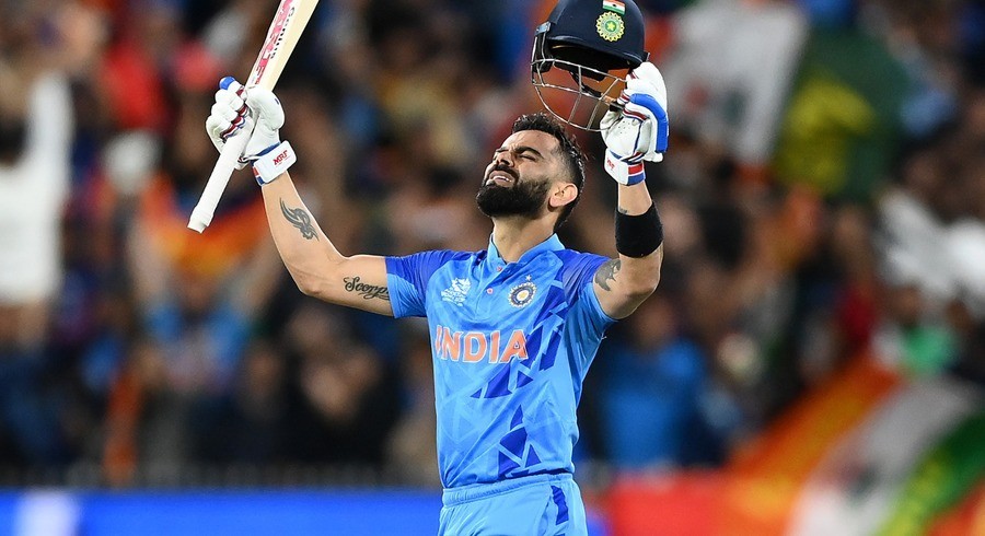 Virat Kohli made 82* as India defeated Pakistan by 4 wickets in MCG | Getty