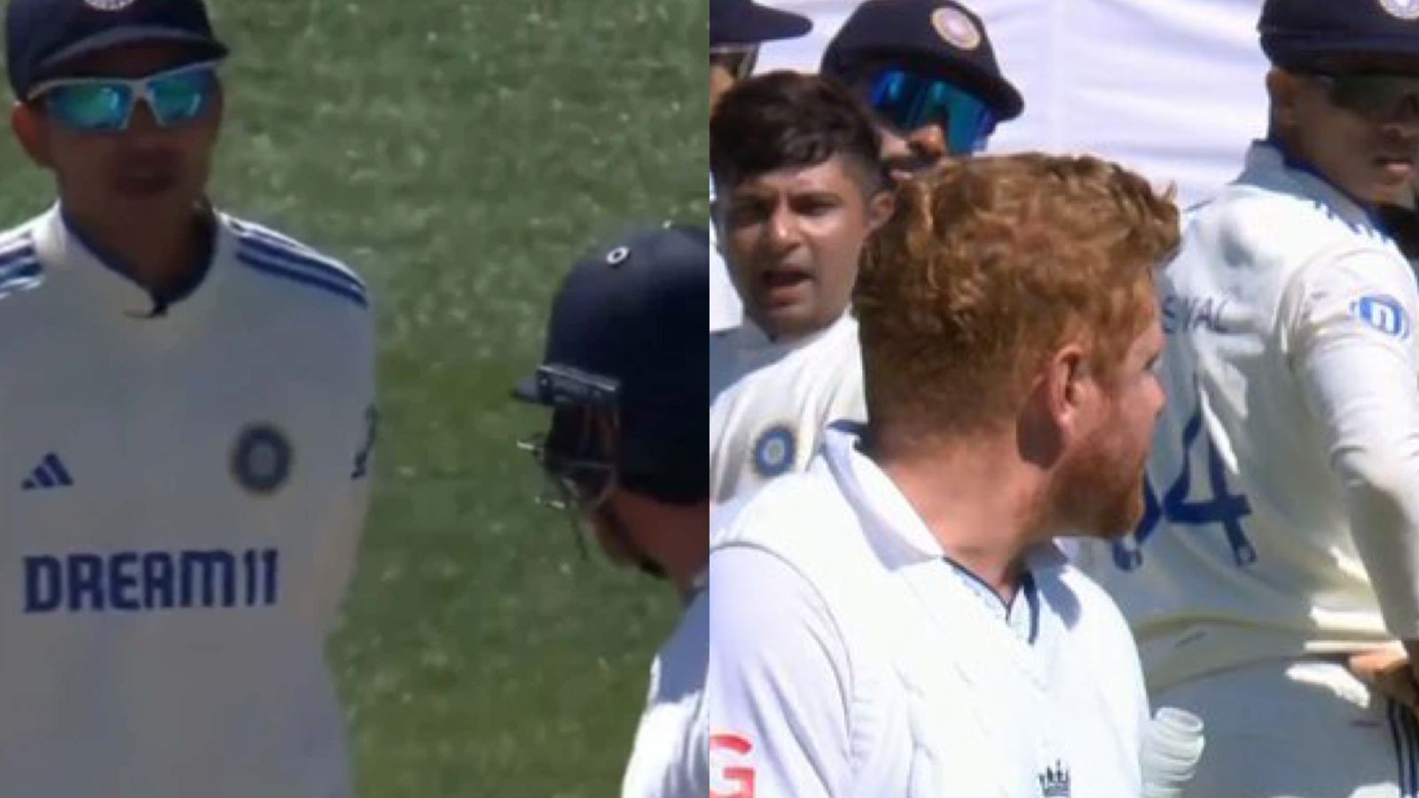 IND v ENG 2024: WATCH - Jonny Bairstow, Shubman Gill engage in war of words, Sarfaraz Khan joins too