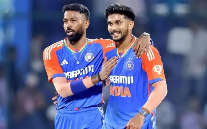 Hardik Pandya and Nitish Kumar Reddy | X