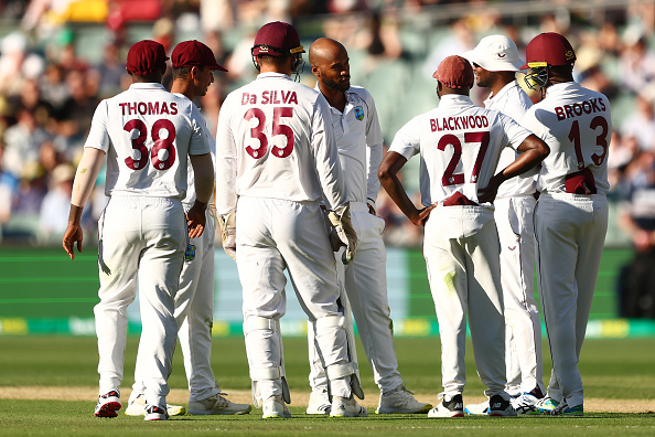 West Indies found themselves in trouble at Adelaide Oval | Getty Images