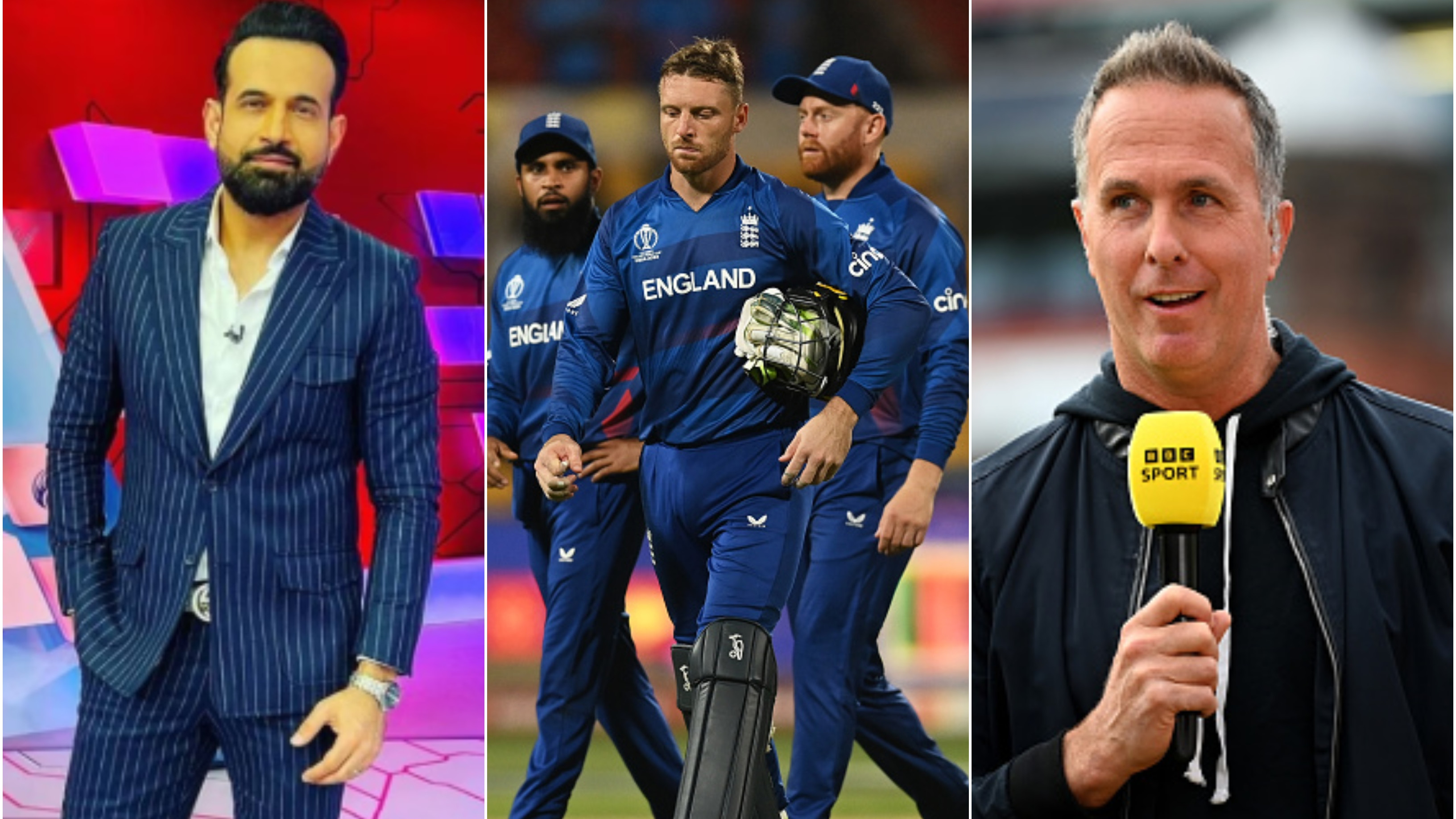 CWC 2023: “Some people were concerned about empty seats,” Pathan takes a dig at Vaughan after England’s loss to Sri Lanka