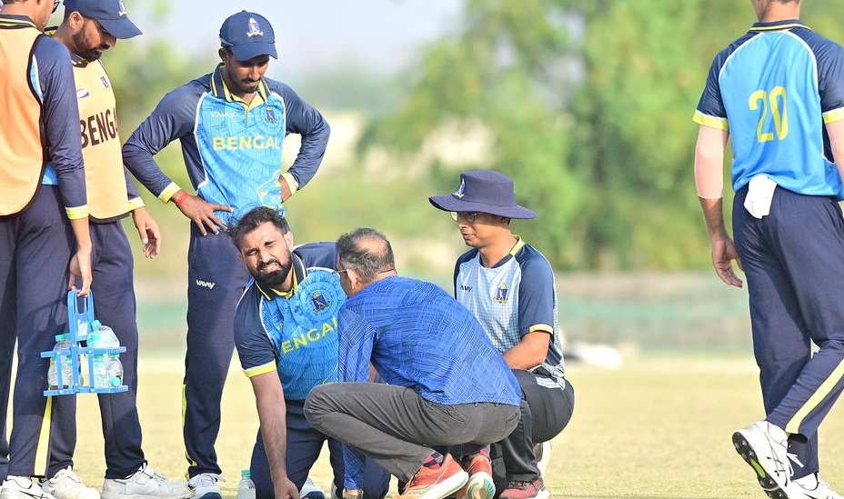 Mohammad Shami | Photo Credit: VIJAY SONEJI / THE HINDU