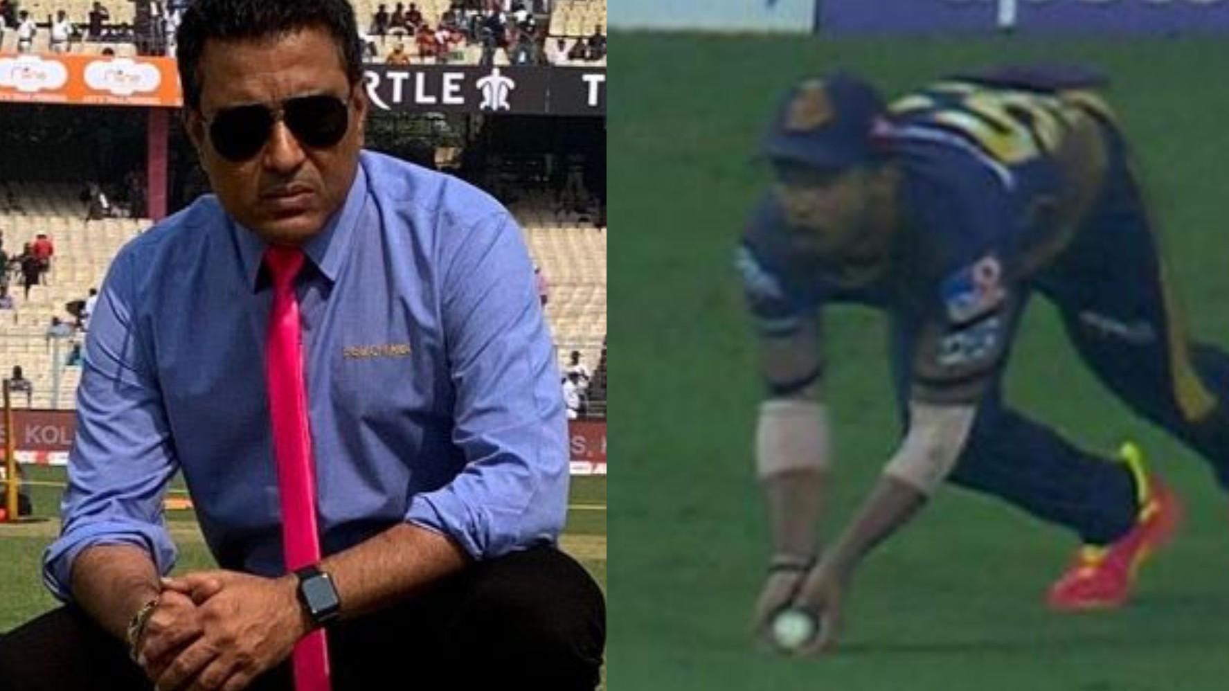 IPL 2021: “Inexperience and inexcusable”- Manjrekar on 3rd umpire disallowing Tripathi’s catch vs PBKS