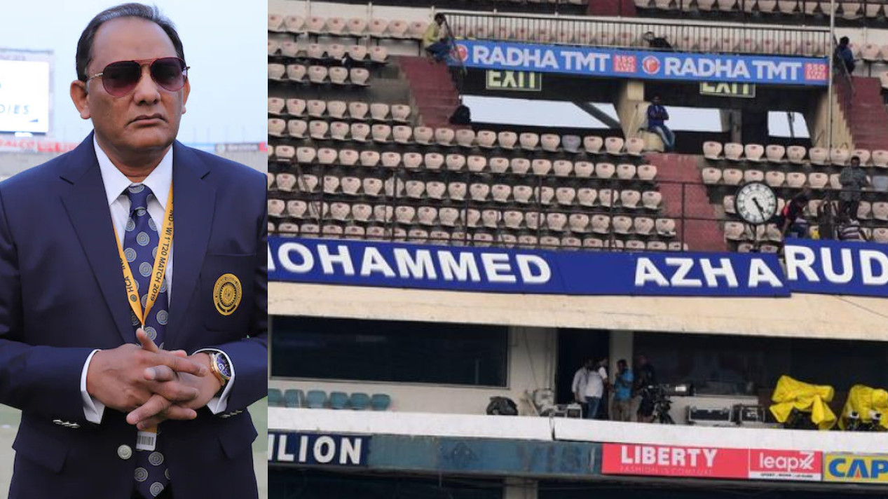 “We’ll go to court”- Mohammad Azharuddin after HCA asked to remove his name from stand in Hyderabad stadium