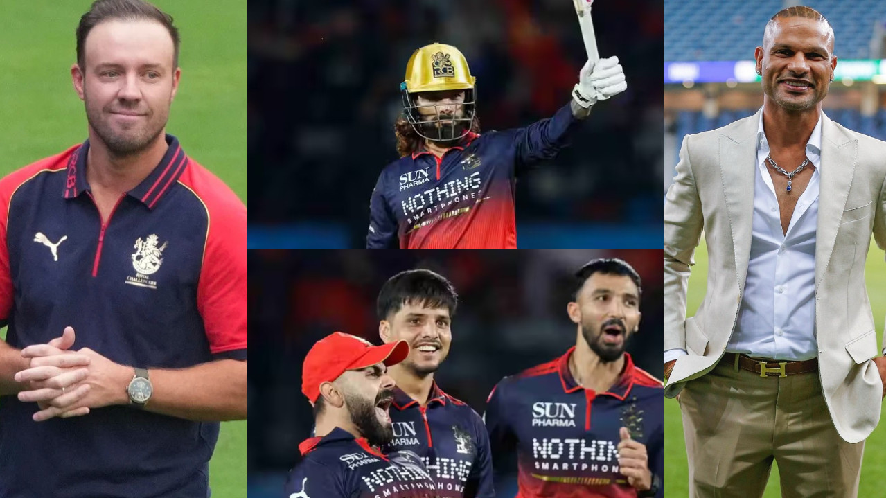 IPL 2026: Cricket fraternity reacts as RCB qualifies for final by defeating GT in Qualifier 1 by 92 runs; Rajat Patidar shines with 93*