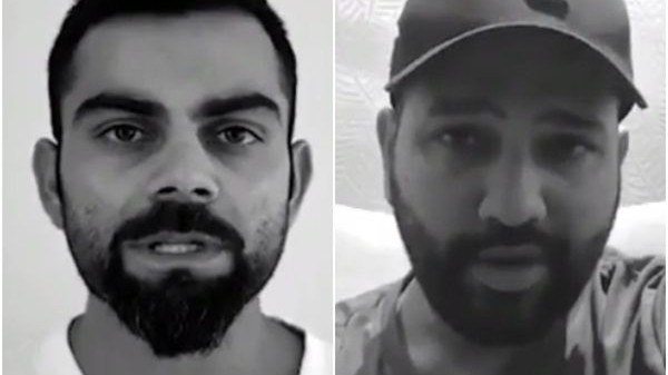 WATCH: Kohli, Rohit ask fellow countrymen to stand up in solidarity with the victims of domestic violence