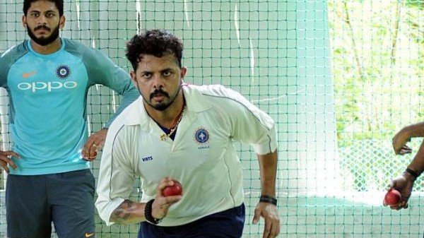 Sreesanth named in Kerala's probables for the Syed Mushtaq Ali Trophy