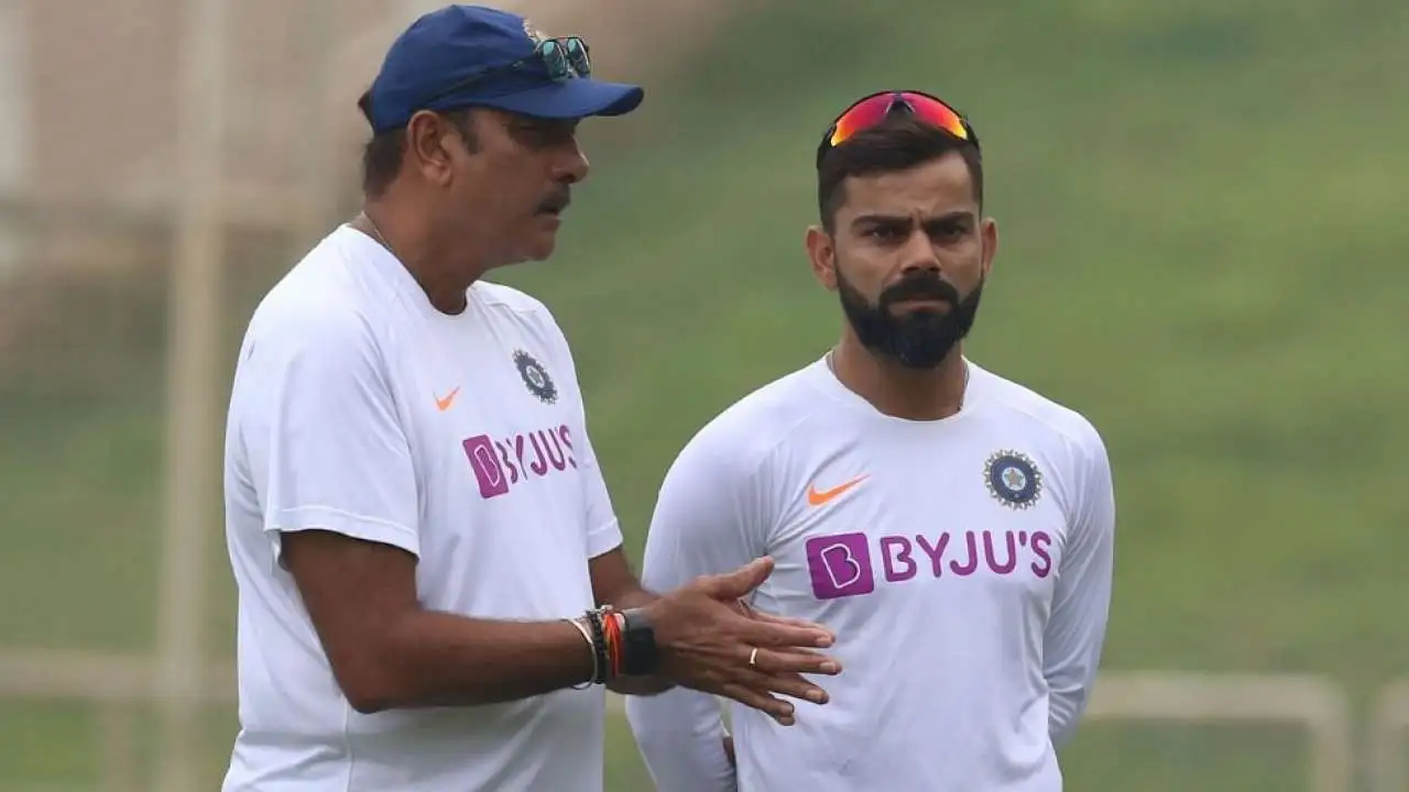 Virat Kohli and Ravi Shastri | AFP