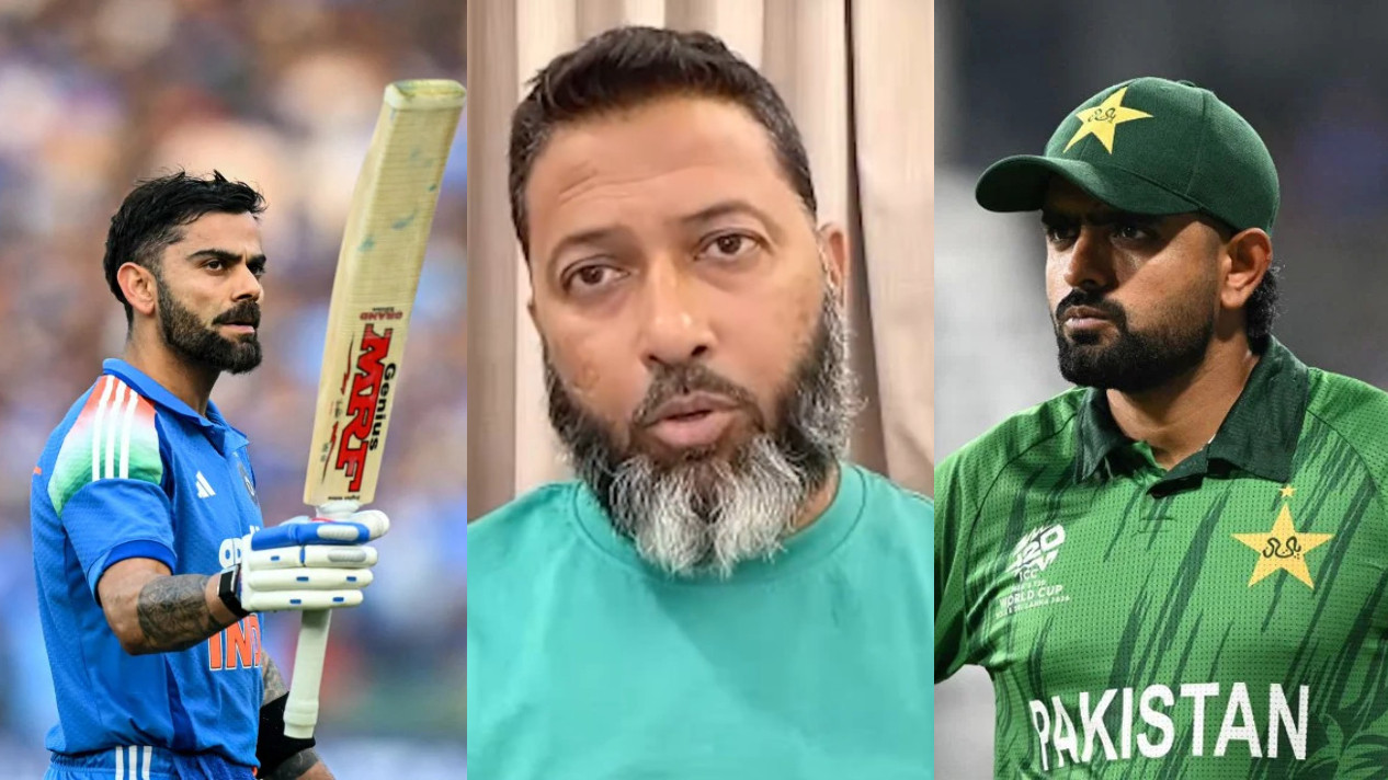WATCH- “Unnecessary comparison with Virat”- Wasim Jaffer says Babar Azam overhyped, Pakistan fans, media made him king