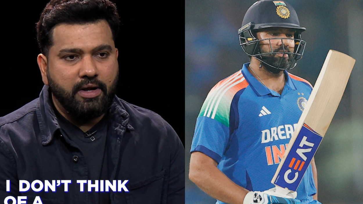 WATCH- ‘Whenever I bat, I don’t think of a target’- Rohit Sharma on how to keep nerves calm in big pressure matches