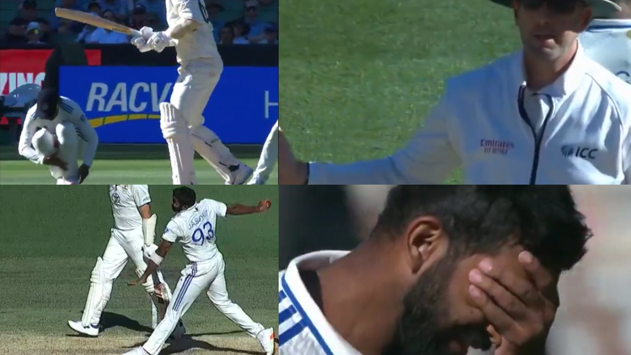 BGT 2024: WATCH- Jasprit Bumrah left heart broken as no-ball robs him on Nathan Lyon’s wicket