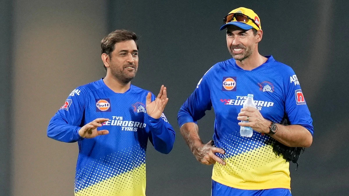 Stephen Fleming and MS Dhoni | CSK X