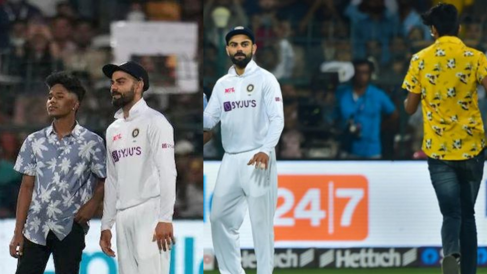 IND v SL 2022: Four spectators who breached security in Bengaluru to meet Virat Kohli arrested by police