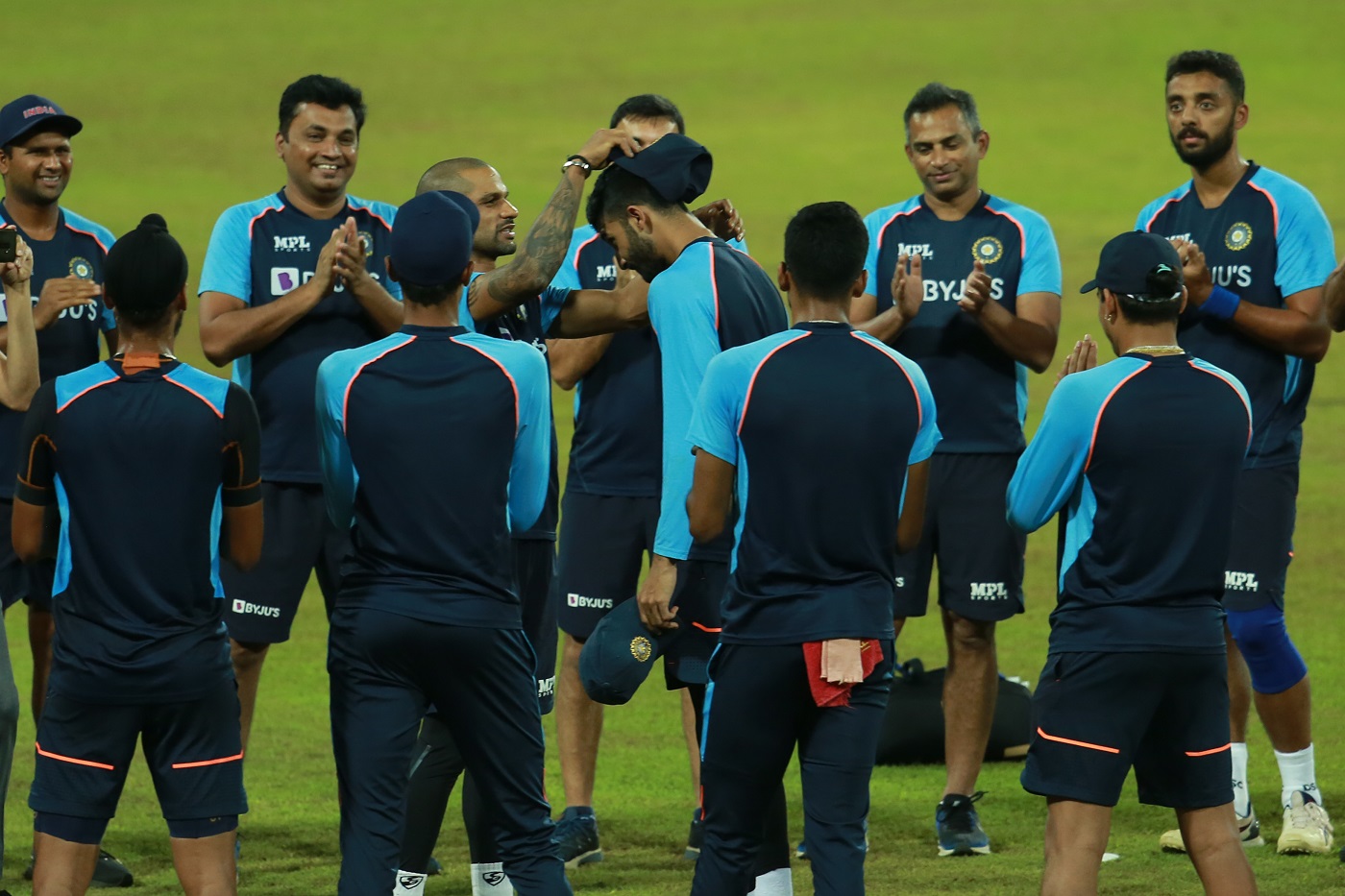 Devdutt Padikkal gets his T20I cap | SLC Twitter