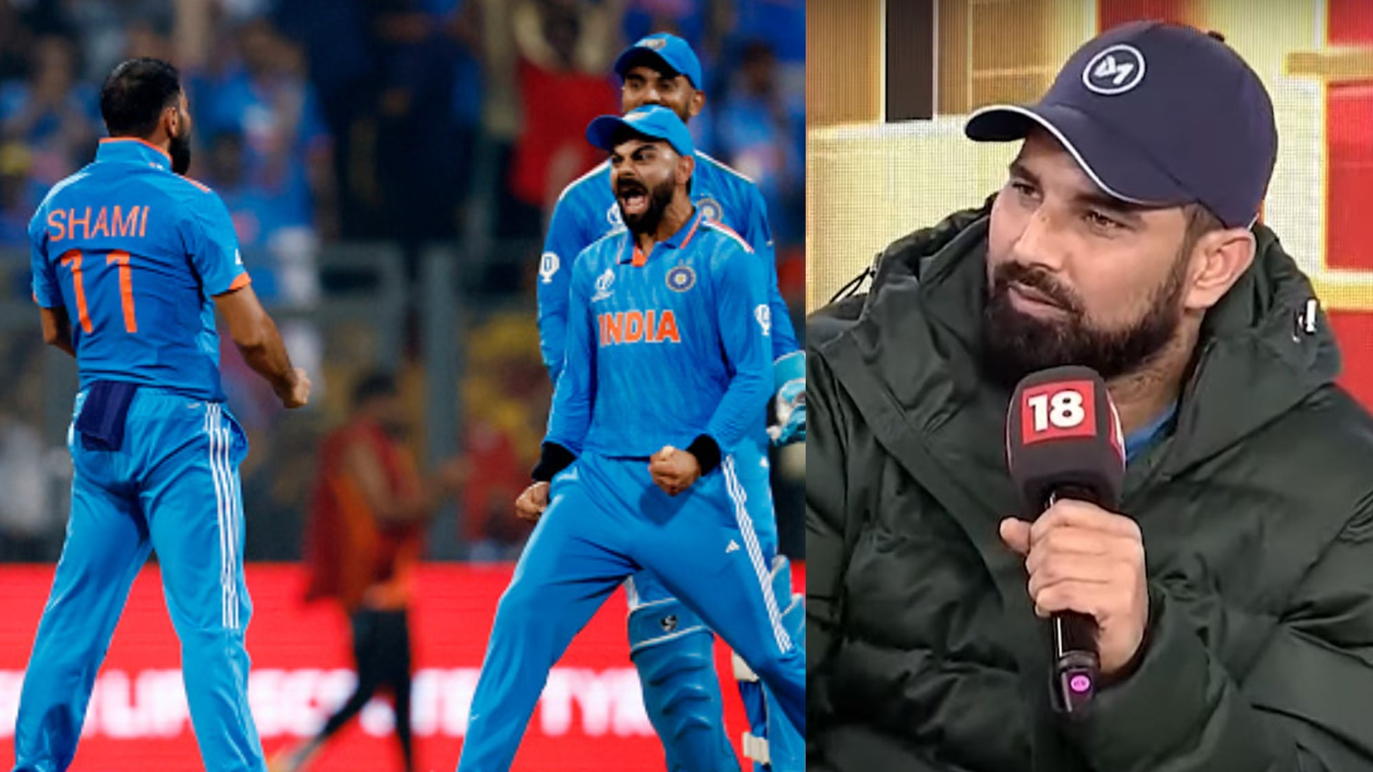 WATCH- “Bina wicket ke bowler se zyada celebration karta hai”- Mohammad Shami on Virat Kohli’s on-field antics