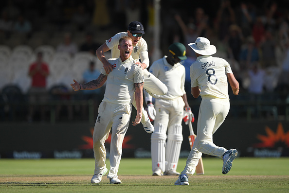 Ben Stokes picked three quick wickets and won the match for England | Getty