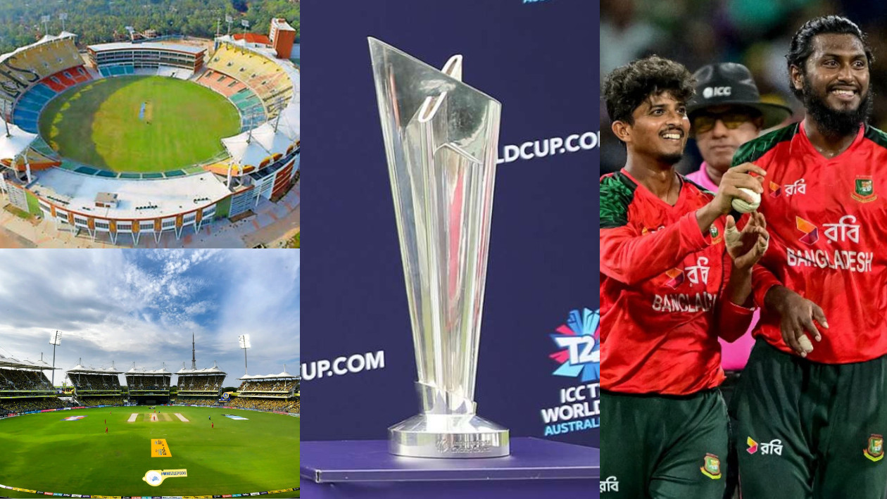 T20 World Cup 2026: BCCI and ICC sound out Chepauk and Thiruvananthapuram for hosting Bangladesh’s matches- Report