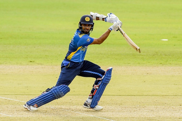 Dasun Shanaka scored 39 off 50 balls during the 1st ODI of the series | Getty