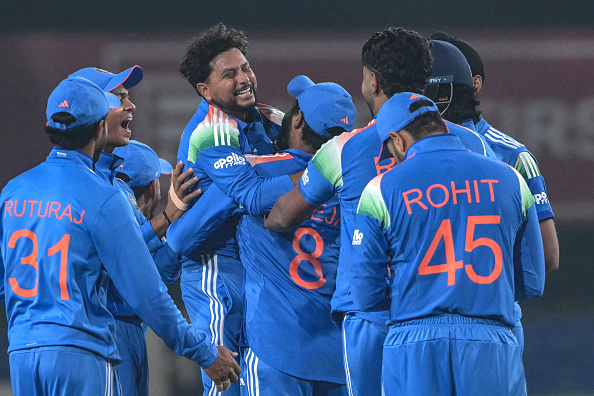 Kuldeep Yadav took four wickets in India's win over South Africa in Ranchi ODI | Getty