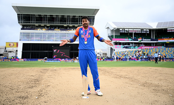 Hardik Pandya made 144 runs and took 11 wickets in T20 World Cup 2024  |Getty