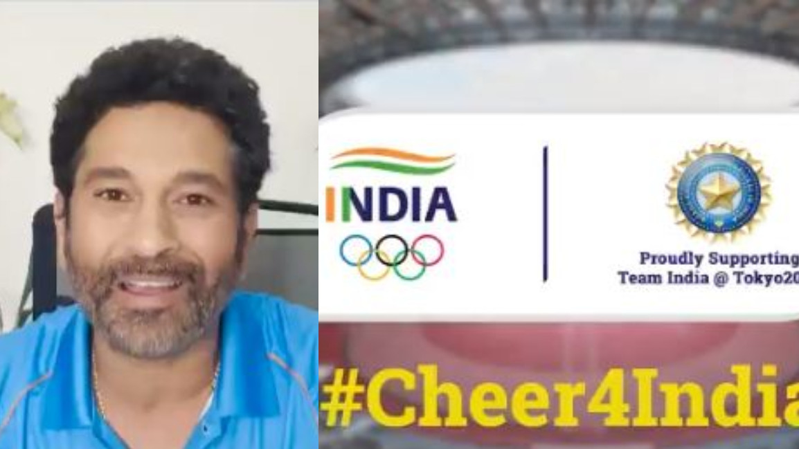 WATCH - Sachin Tendulkar cheers for Indian athletes ahead of Tokyo Olympics 2020 