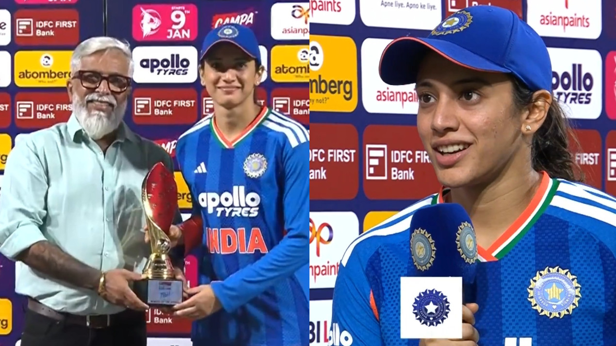 “Felt really good”- Smriti Mandhana on rediscovering form with 80-run knock in 4th INDW v SLW T20I