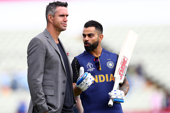 Kevin Pietersen and Virat Kohli | Getty Images