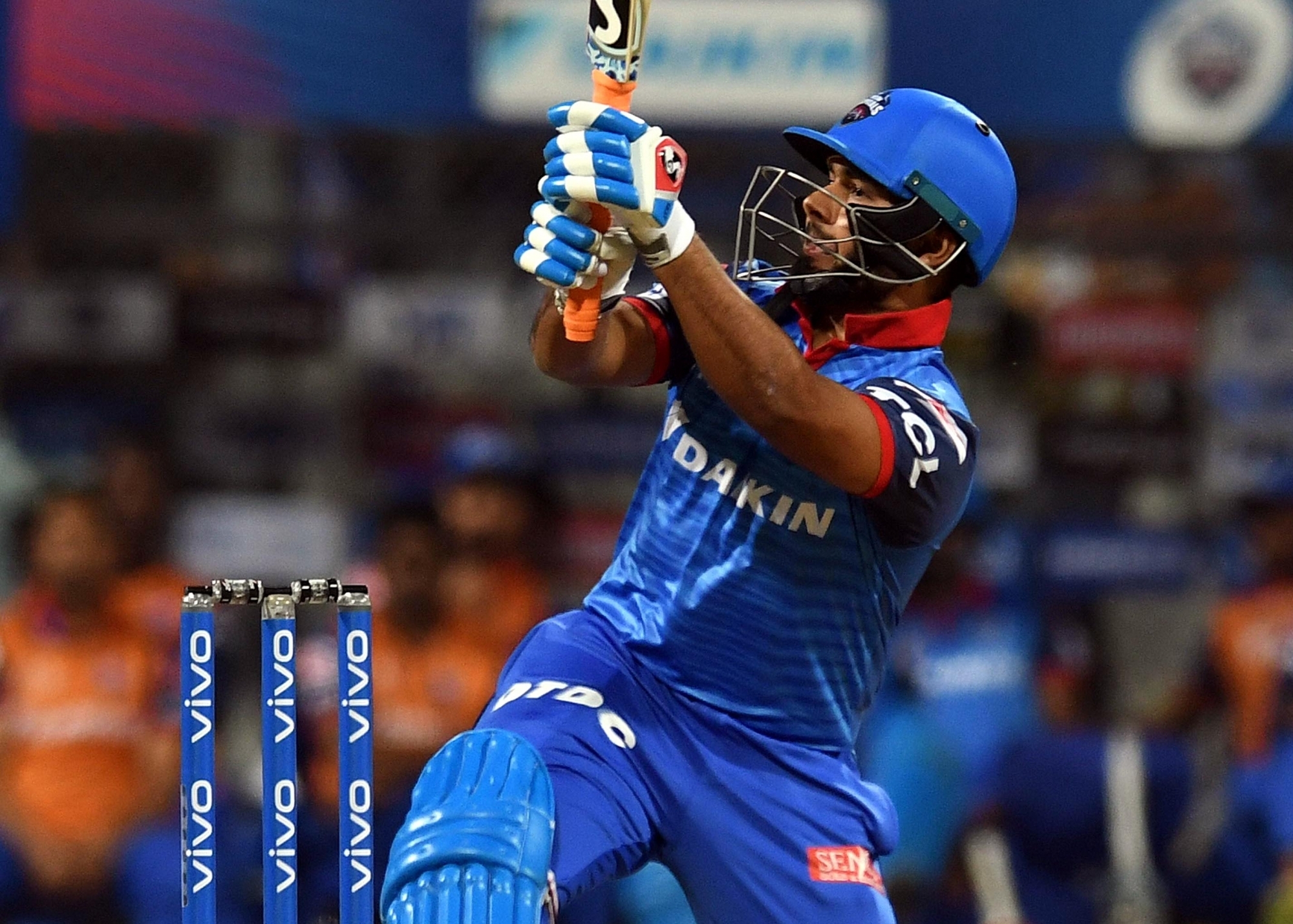 Rishabh Pant scored a brutal 27-ball 78* to help Delhi post 213 on the board | IANS