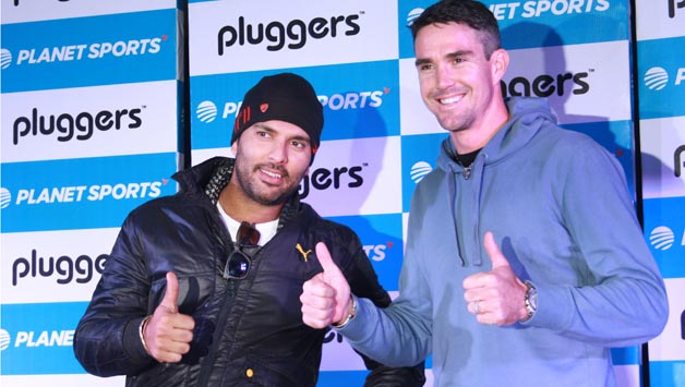 Yuvraj Singh and Kevin Pietersen | IANS
