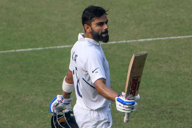 Virat Kohli now has most hundreds as captain in Tests, along with Ricky Ponting | AFP