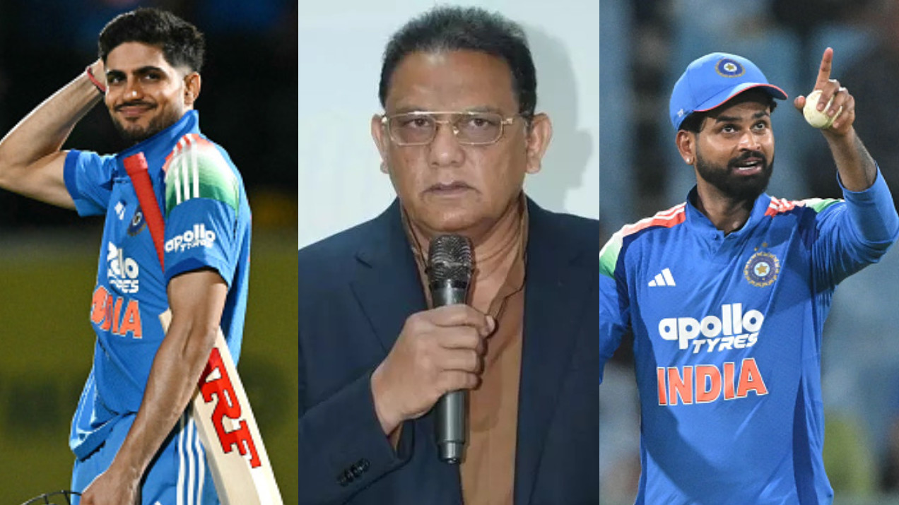 “He is a good player for all formats”- Azharuddin feels it was wrong to drop Shubman Gill from T20Is; says Shreyas Iyer will be a good captain