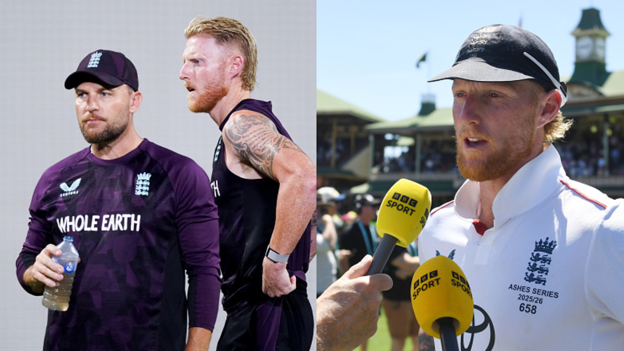 Ashes 2025-26: “I do ⁠expect him to be in charge”- England’s Ben Stokes backs Brendon McCullum despite 1-4 drubbing in Australia