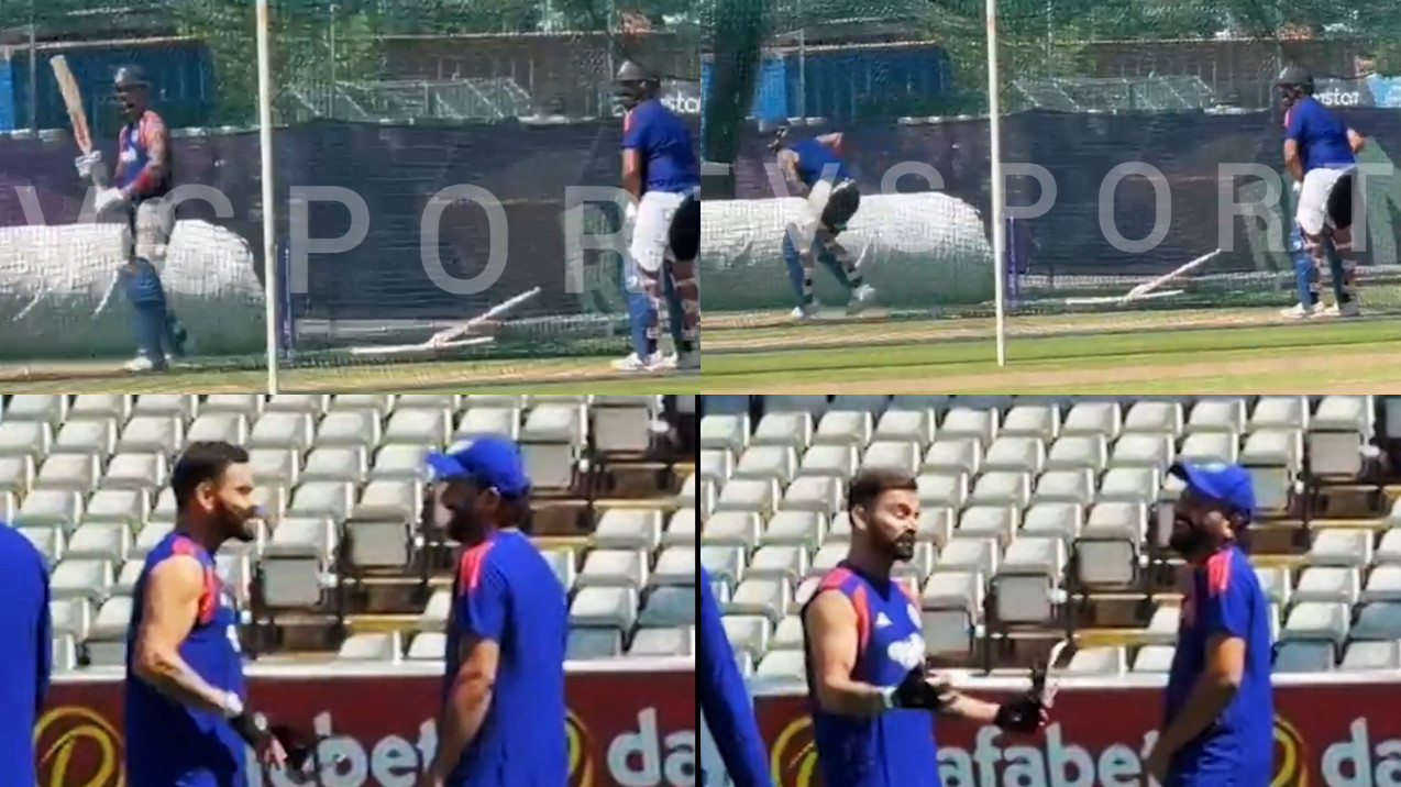 ENG v IND 2026: WATCH- Rohit Sharma and Virat Kohli bat in nets and share a laugh as they prep for 1st ODI in Birmingham