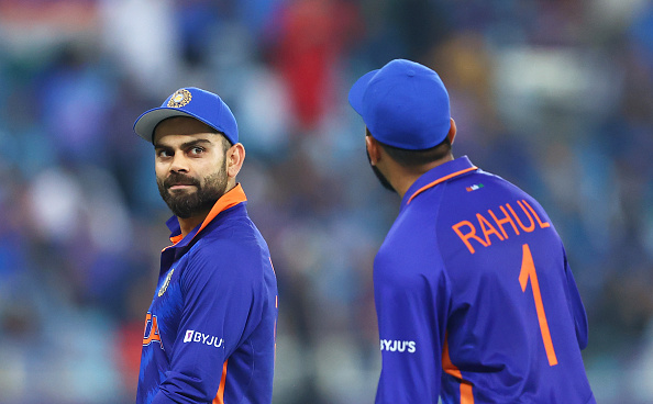 Virat Kohli and KL Rahul | Getty 