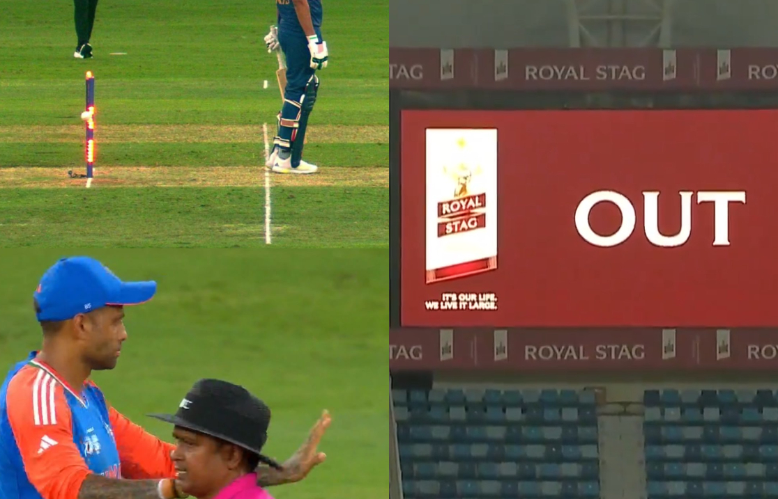 Suryakumar Yadav withdrew stumping appeal against Junaid Siddique | SonyLiv/X